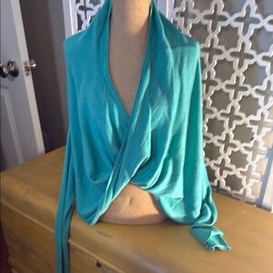 Lululemon Athletica Turquoise/ greenish sweater